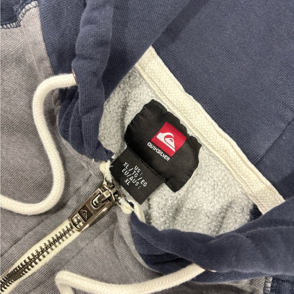 Classic Vintage Quicksilver Full Zip Hoodie - Picture 4 of 6